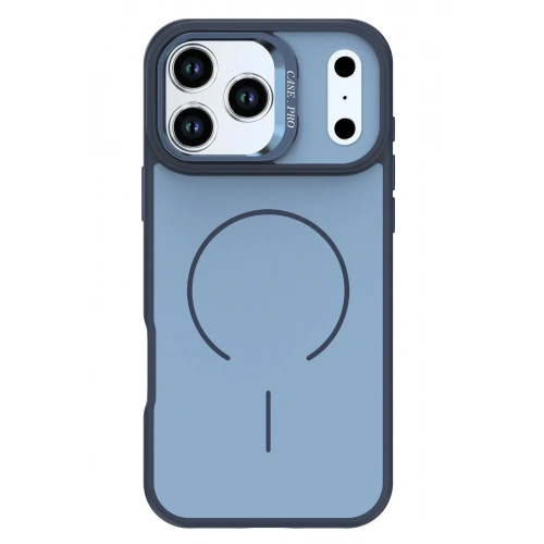 Mey İthalat®   iPhone 17 Pro Max Flexa Magsafe Kapak - Mavi