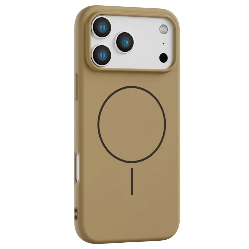 Mey İthalat®   iPhone 17 Pro Max Jully Magsafe Kapak - Çöl Titanyum