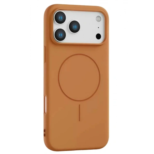 Mey İthalat®   iPhone 17 Pro Max Jully Magsafe Kapak - Turuncu