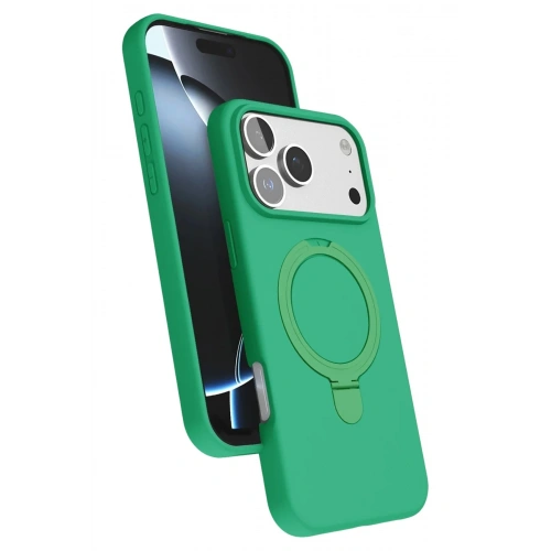 Mey İthalat®   iPhone 17 Pro Max Regal Magsafe Standlı Kapak - Yeşil