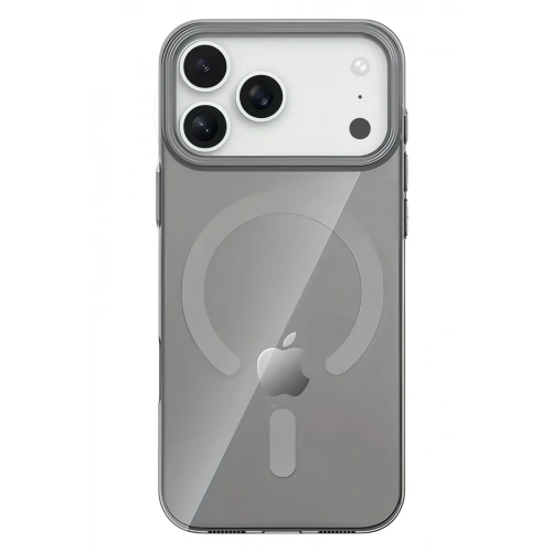 Mey İthalat®   iPhone 17 Pro PC Blank Magsafe Kapak - Natural Grey