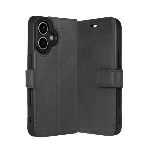 Mey İthalat®   iPhone 17 Trend S Plus Kapaklı Kılıf - Siyah