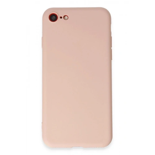 Mey İthalat®  iPhone 7 Kılıf First Silikon - Pudra