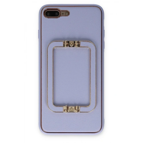 Mey İthalat®  iPhone 7 Plus Kılıf Coco Elit Kapak - Lila
