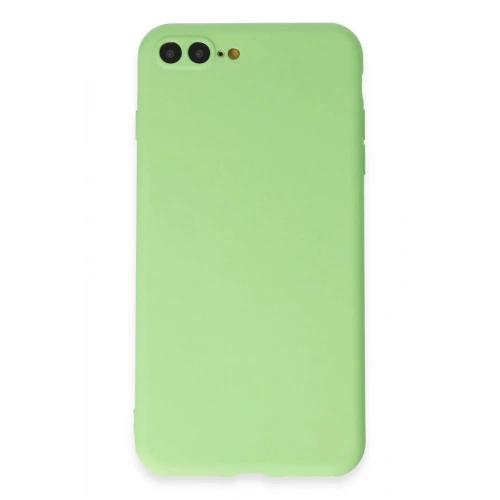 Mey İthalat®  iPhone 7 Plus Kılıf First Silikon - Açık Yeşil
