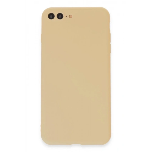 Mey İthalat®  iPhone 7 Plus Kılıf First Silikon - Gold