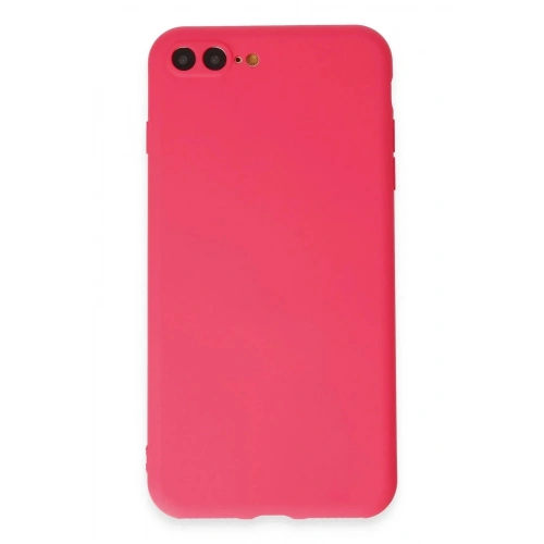 Mey İthalat®  iPhone 7 Plus Kılıf First Silikon - Pembe