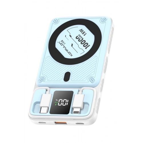 Mey İthalat®  M25W 10.000 mAh 20W PD Magsafe Powerbank - Mavi