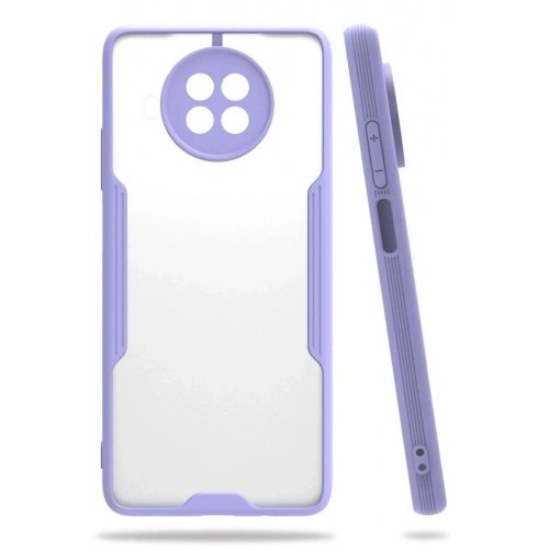 Mey İthalat®   Mi 10T Lite Kılıf Platin Silikon - Lila