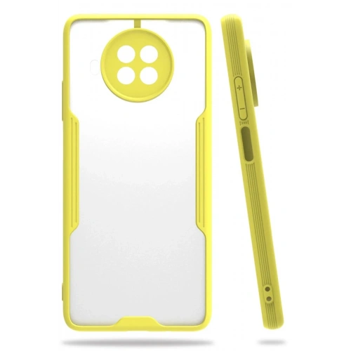Mey İthalat®   Mi 10T Lite Kılıf Platin Silikon - Sarı