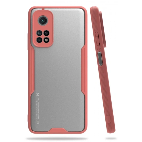 Mey İthalat®   Mi 10T Pro Kılıf Platin Silikon - Pembe