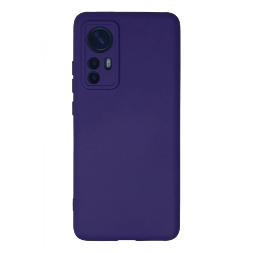 Mey İthalat®   Mi 12 Kılıf Nano içi Kadife Silikon - Mor