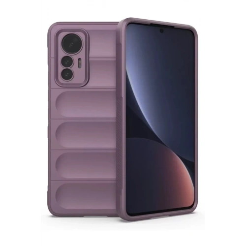 Mey İthalat®   Mi 12 Lite Kılıf Optimum Silikon - Mor