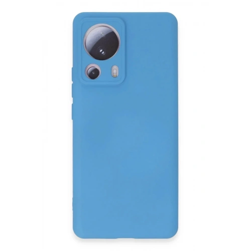 Mey İthalat®   Mi 13 Lite Kılıf Nano içi Kadife Silikon - Mavi