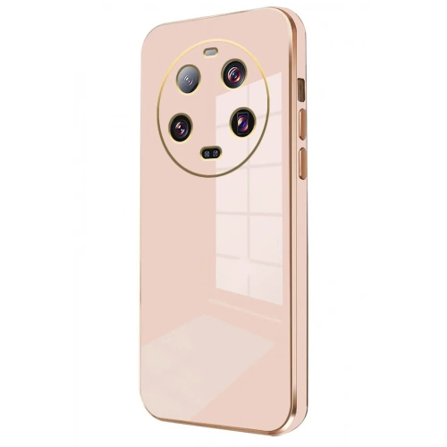 Mey İthalat®   Mi 14 Ultra Kılıf Volet Silikon - Pembe