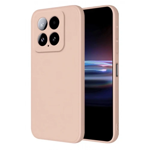 Mey İthalat®   Mi 14T Pro Kılıf Nano içi Kadife Silikon - Pudra