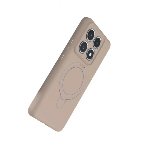 Mey İthalat®   Mi 14T Pro Regal Magsafe Standlı Kapak - Çöl Titanyum
