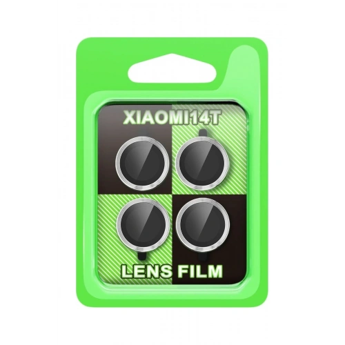 Mey İthalat®   Mi 14T Raze Metal Kamera Lens - Gümüş