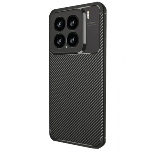 Mey İthalat®   Mi 15 Kılıf Auto Focus Karbon Kapak - Siyah