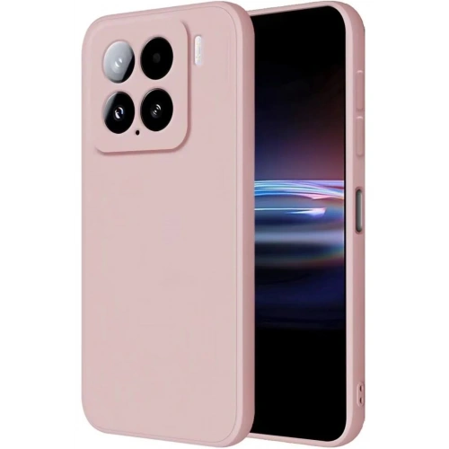Mey İthalat®   Mi 15 Kılıf Nano içi Kadife Silikon - Pudra