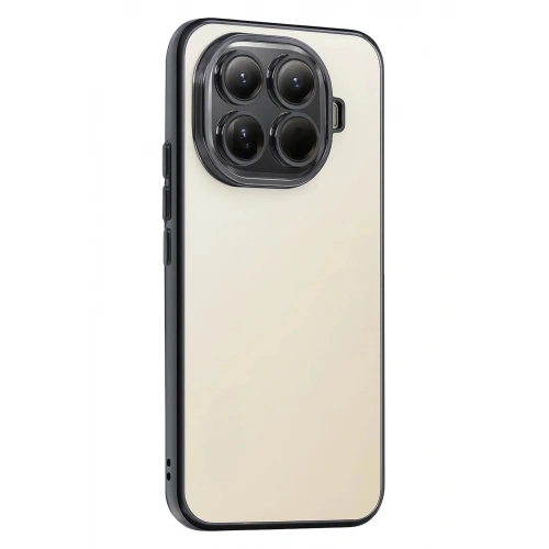 Mey İthalat®   Mi 15T Pro  Lensli Silikon - Siyah