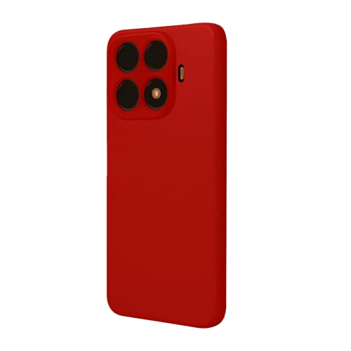 Mey İthalat®   Mi 15T Pro Nano içi Kadife Silikon - Kırmızı