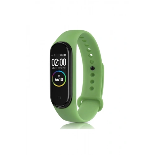 Mey İthalat®   Mi Band 6 Klasik Kordon - Açık Yeşil