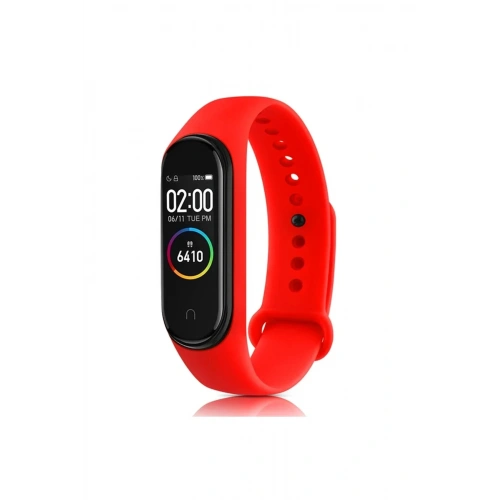 Mey İthalat®   Mi Band 7 Klasik Kordon - Kırmızı