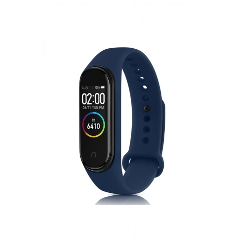 Mey İthalat®   Mi Band 7 Klasik Kordon - Lacivert
