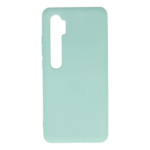Mey İthalat®   Mi Note 10 Lite Kılıf Nano içi Kadife Silikon - Turkuaz