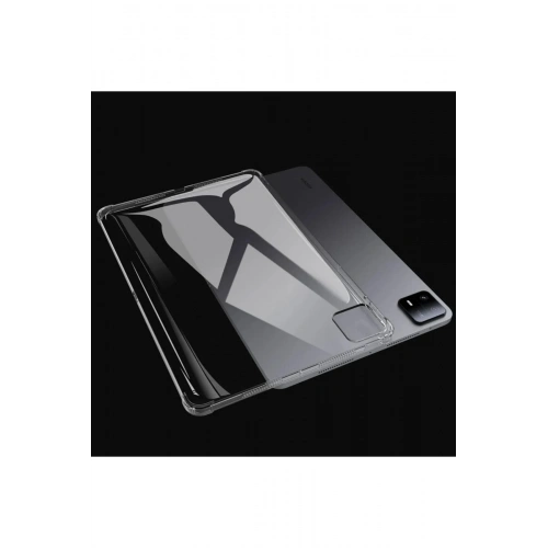 Mey İthalat®   Pad 6 Kılıf Anti Shock Tablet Silikon - Şeffaf