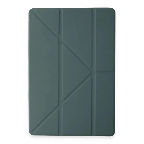 Mey İthalat®   Pad 6 Kılıf Kalemlikli Mars Tablet Kılıfı - Koyu Yeşil