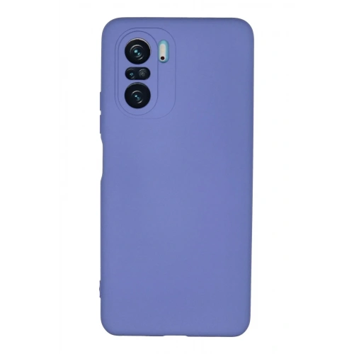 Mey İthalat®   Poco F3 Kılıf Nano içi Kadife Silikon - Lila