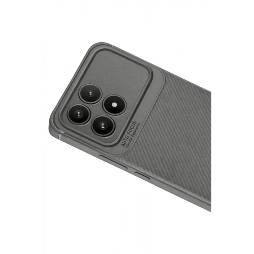 Mey İthalat®   Poco F8 Pro Auto Focus Karbon Kapak - Gri