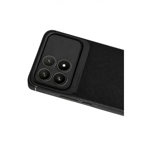 Mey İthalat®   Poco F8 Pro Auto Focus Karbon Kapak - Siyah