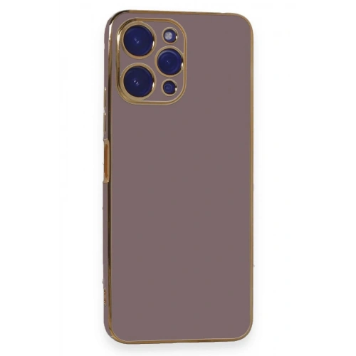 Mey İthalat®   Poco M6 Pro 5G Kılıf Volet Silikon - Mor