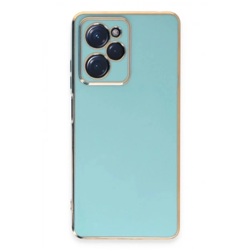 Mey İthalat®   Poco X5 Pro 5G Kılıf Volet Silikon - Açık Yeşil