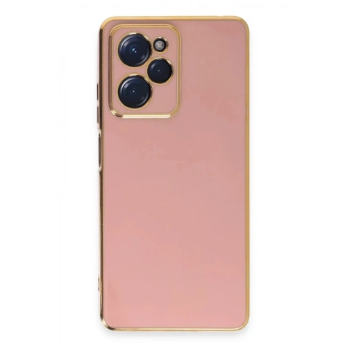 Mey İthalat®   Poco X5 Pro 5G Kılıf Volet Silikon - Pembe