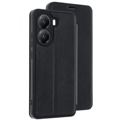 Mey İthalat®   Poco X7 Pro Kılıf Flip Cover - Siyah