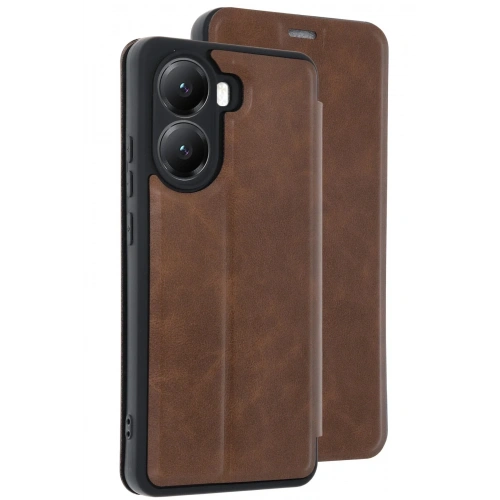 Mey İthalat®   Poco X7 Pro Kılıf Flip Cover - Taba