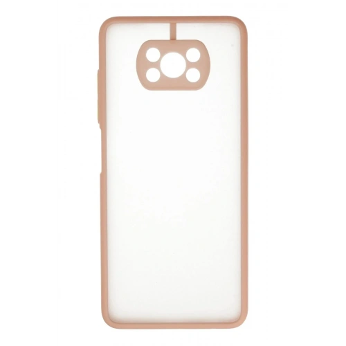 Mey İthalat®   Pocophone X3 Kılıf Montreal Silikon Kapak - Pembe