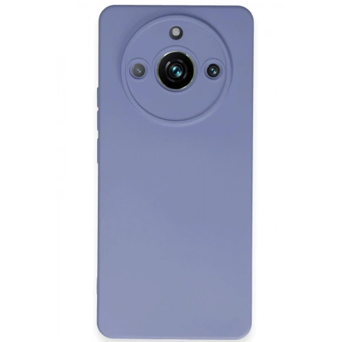 Mey İthalat®  Realme 11 Pro Kılıf Nano içi Kadife Silikon - Lila