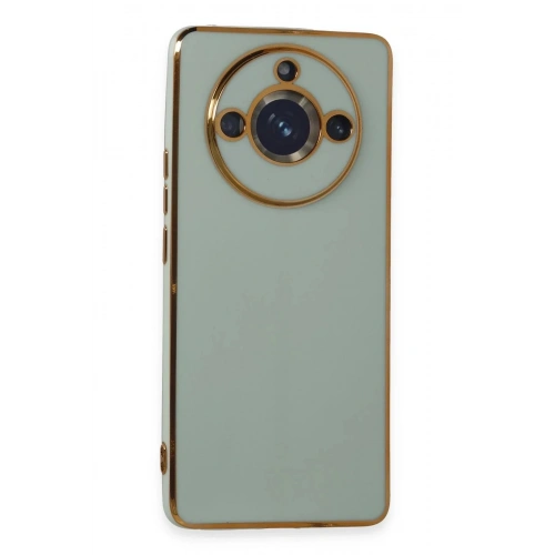 Mey İthalat®  Realme 11 Pro Kılıf Volet Silikon - Açık Yeşil