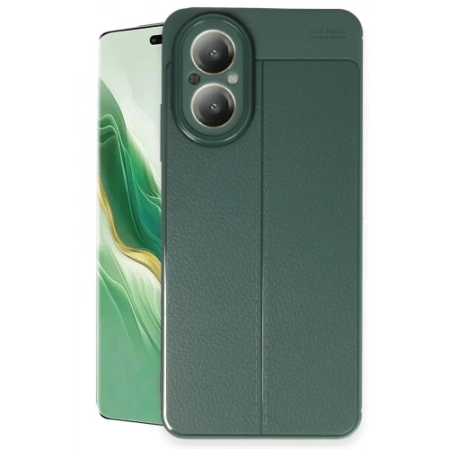 Mey İthalat®  Realme 12 Lite Kılıf Auto Focus Kapak - Koyu Yeşil
