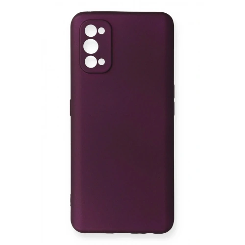 Mey İthalat®  Realme 7 Pro Kılıf First Silikon - Mürdüm