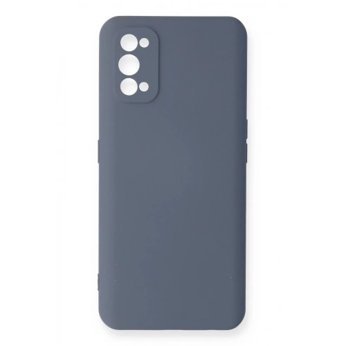 Mey İthalat®  Realme 7 Pro Kılıf Nano içi Kadife Silikon - Gri
