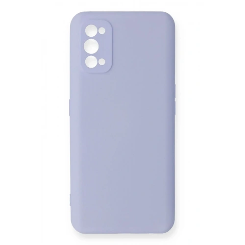 Mey İthalat®  Realme 7 Pro Kılıf Nano içi Kadife Silikon - Lila