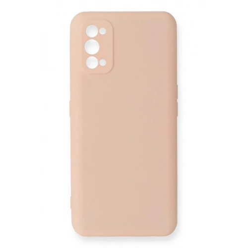 Mey İthalat®  Realme 7 Pro Kılıf Nano içi Kadife Silikon - Pudra