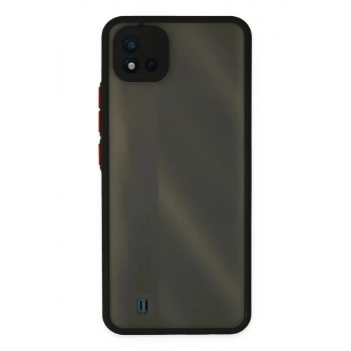 Mey İthalat®  Realme C11 2021 Kılıf Montreal Silikon Kapak - Siyah