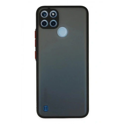 Mey İthalat®  Realme C21Y Kılıf Montreal Silikon Kapak - Siyah